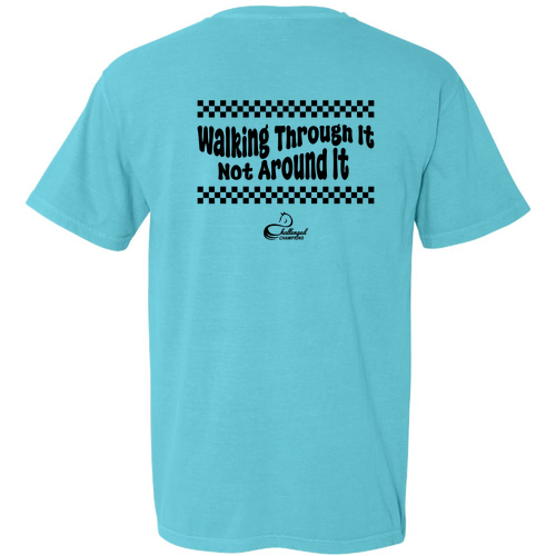 Comfort Colors Heavyweight Adult T-Shirt -- Lagoon (Walk Through It)