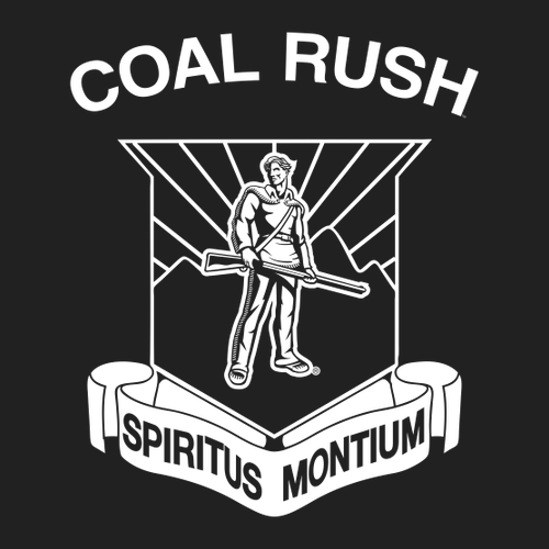 Coal Rush Gildan SoftStyle T-Shirt -- Black