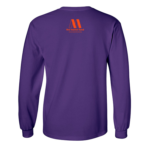 Gildan Heavy Cotton Longsleeve Basic T-Shirt -- Purple