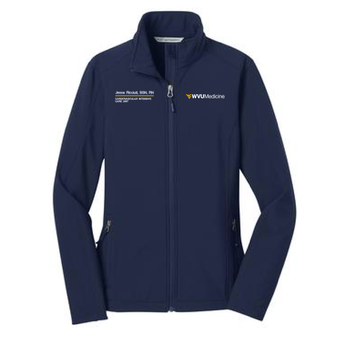 Port Authority Ladies Core Soft Shell Jacket -- Dress Blue Navy