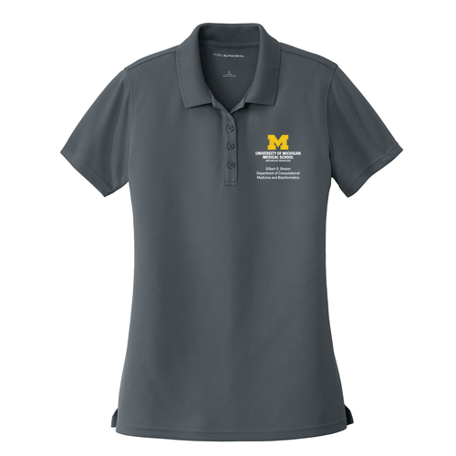 Ladies Dry Zone UV Micro Mesh Polo -- Graphite