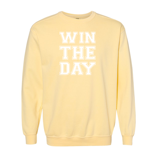 Comfort Colors Crewneck Sweatshirt -- Butter