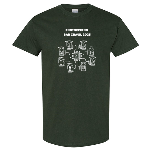 Gildan Heavy Cotton Basic T-Shirt -- Forest Green