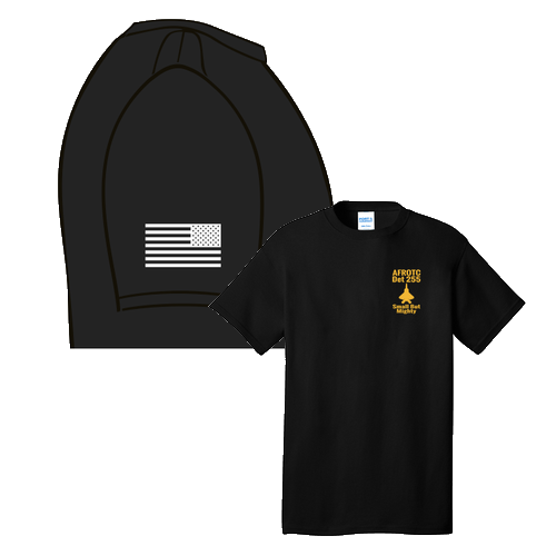Port and Company 5.4 oz Cotton T-Shirt -- Jet Black