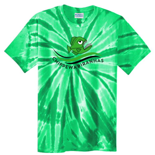 Men/Unisex Port and Company Tie Dye Tee -- Kelly