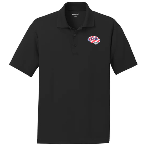 Sport-Tek PosiCharge RacerMesh Polo -- Black -- eTMS