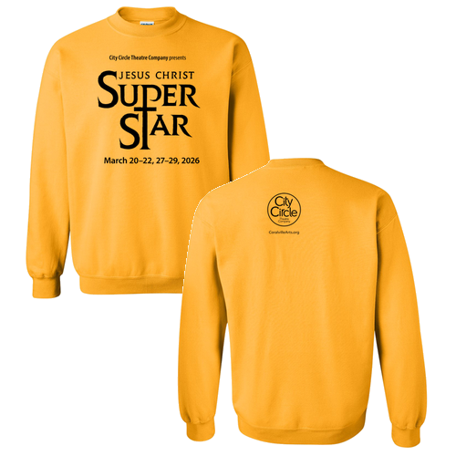 Gildan Heavy Blend Crew Neck Sweatshirt -- Gold