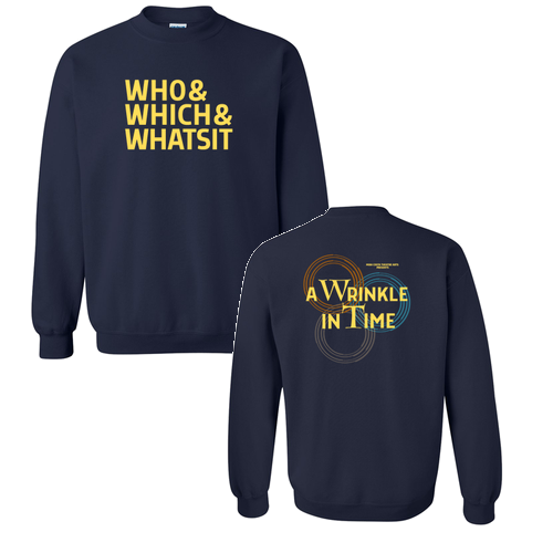 Gildan Heavy Blend Crew Neck Sweatshirt -- Navy