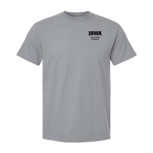 Embroidered Comfort Colors Heavyweight Adult T-Shirt -- Granite