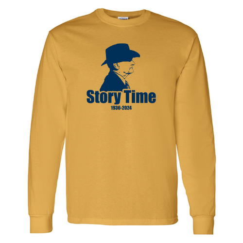 Gildan Heavy Cotton Longsleeve Basic T-Shirt -- Gold