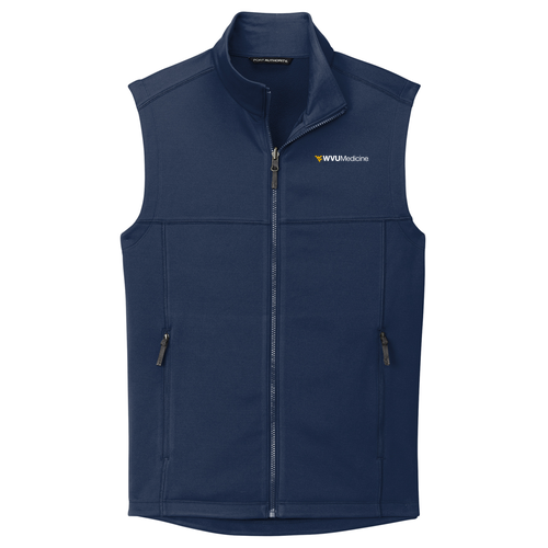 Port Authority Collective Smooth Fleece Vest -- River Blue Navy