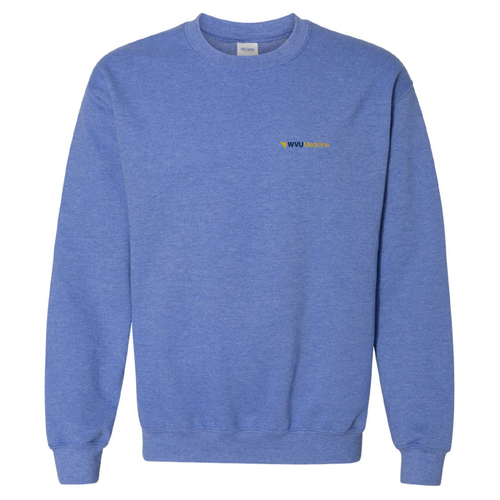 Gildan Heavy Blend Crew Neck Sweatshirt -- Heather Sport Royal