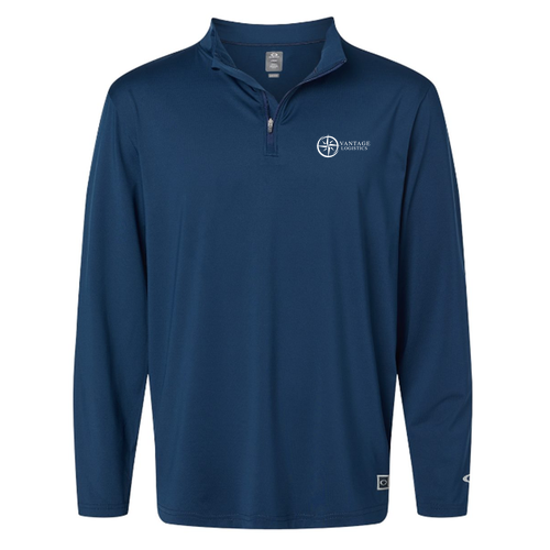 Oakley Team Issue Podium Quarter-Zip Pullover -- Team Navy