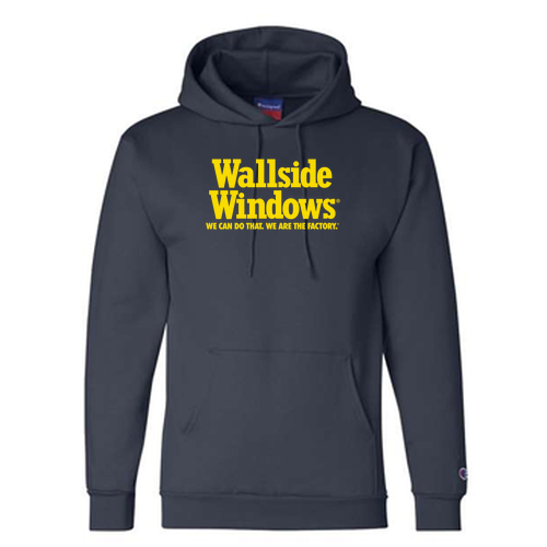 Champion Powerblend Adult Hooded Sweatshirt -- Navy