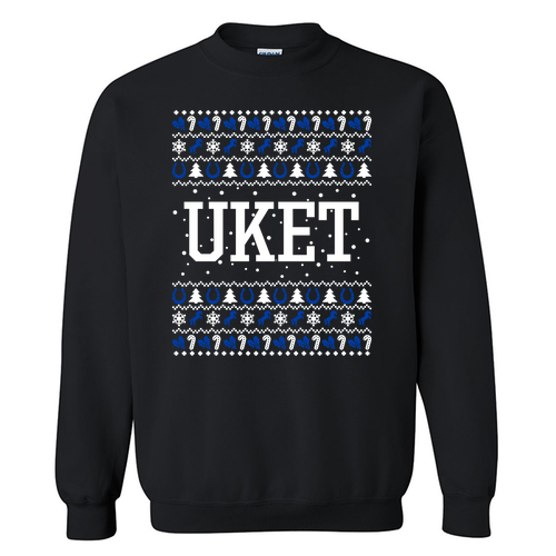 UKET Gildan Heavy Blend Crew Neck Sweatshirt -- Black