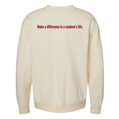 ComfortWash Unisex Crew Sweatshirt -- Parchment