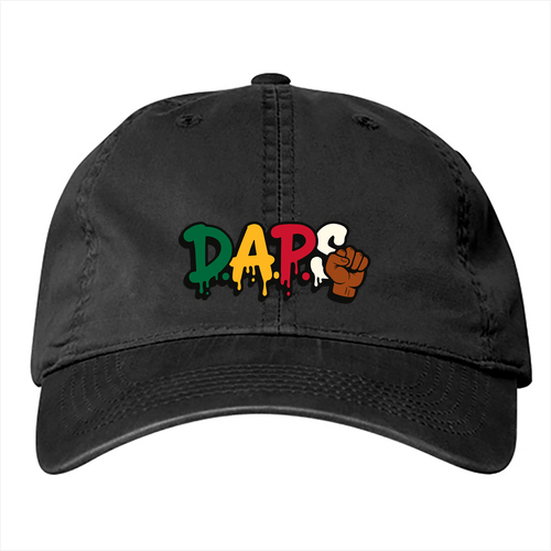 Pacific Headwear Vintage Adjustable Hat -- Black