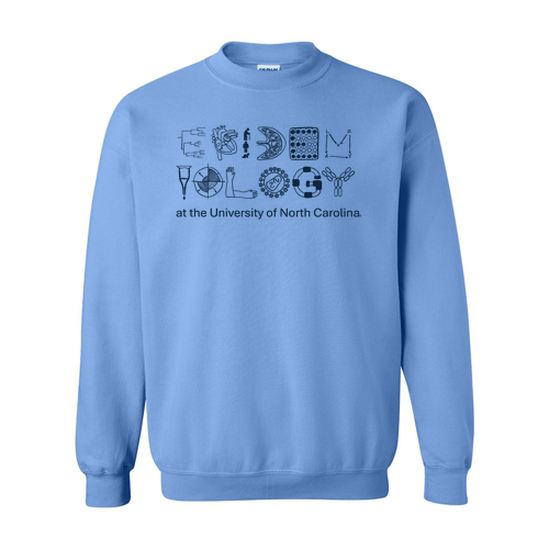 Gildan Heavy Blend Crew Neck Sweatshirt -- Carolina Blue