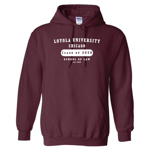 Class of 2026 Hoodie -- Maroon