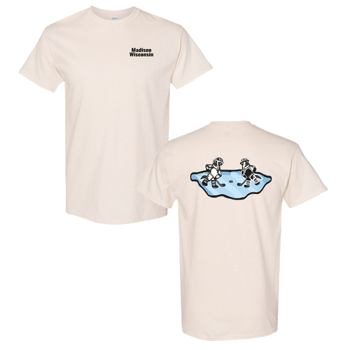 Gildan Heavy Cotton Basic T-Shirt -- Natural