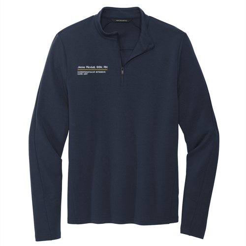 Mercer+Mettle Stretch 1 / 4-Zip Pullover -- Night Navy