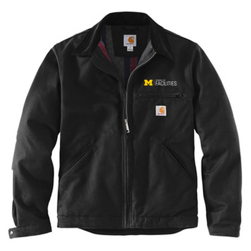 Carhartt Duck Detroit Jacket -- Black