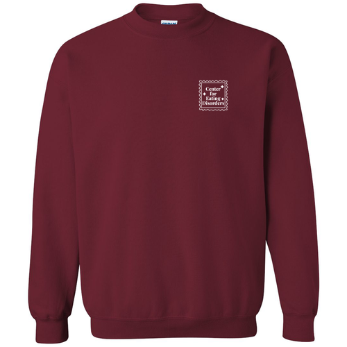 Gildan Heavy Blend Crew Neck Sweatshirt -- Garnet