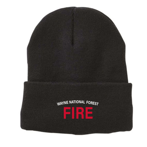 [HIDE] Sportsman Sherpa Lined 12 Cuffed Beanie -- Black
