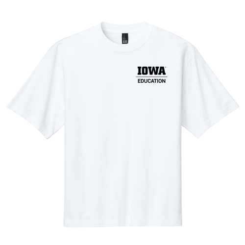 Hawkeye Teacher District Heavyweight Very Important Tee -- White