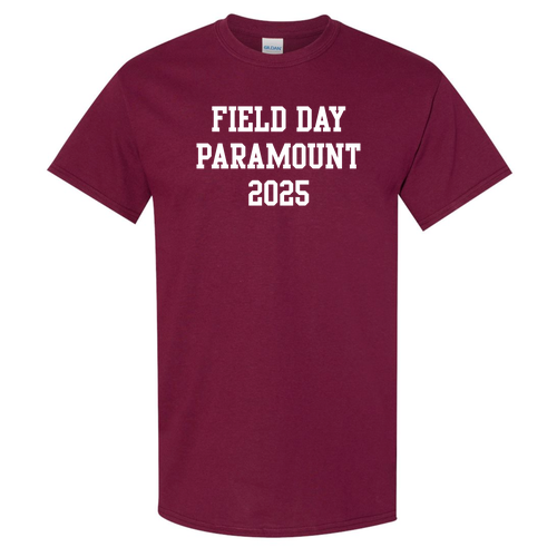 Gildan Heavy Cotton Basic T-Shirt -- Maroon (DOLL)