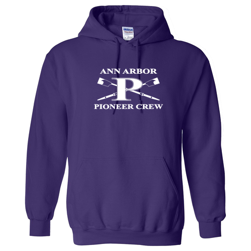 Mens/Unisex Gildan Heavy Blend Hooded Sweatshirt -- Purple