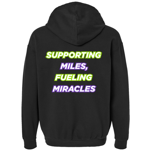 Comfort Colors Lightweight Adult Ringspun Hooded Sweatshirt -- Black