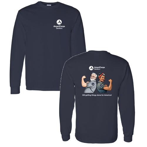 Getting Things Done Longsleeve -- Navy