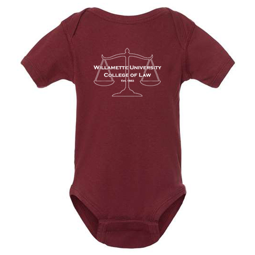 Rabbit Skins Lap Shoulder Onesie Infant -- Maroon