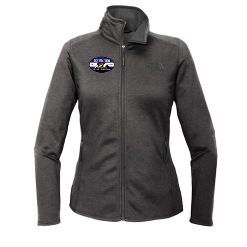 The North Face Ladies Skyline Full-Zip Fleece Jacket -- TNF Dark Grey Heather