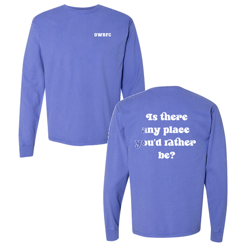 ComfortWash by Hanes Garment Dyed Long Sleeve T-Shirt Deep Forte