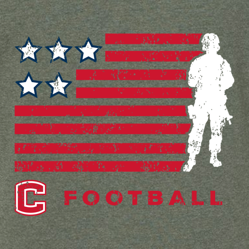 Gildan Heather Military Green Cotton Tee