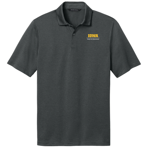 Embroidered UICA Mercer+Mettle Recharge Jersey Polo -- Anchor Grey Heather
