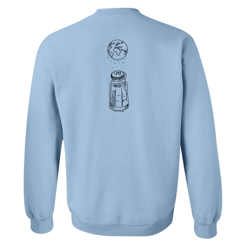 Gildan Heavy Blend Crew Neck Sweatshirt -- Light Blue
