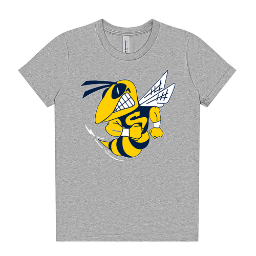 Bella Canvas Youth Heather CVC Short Sleeve Tee -- Athletic Heather