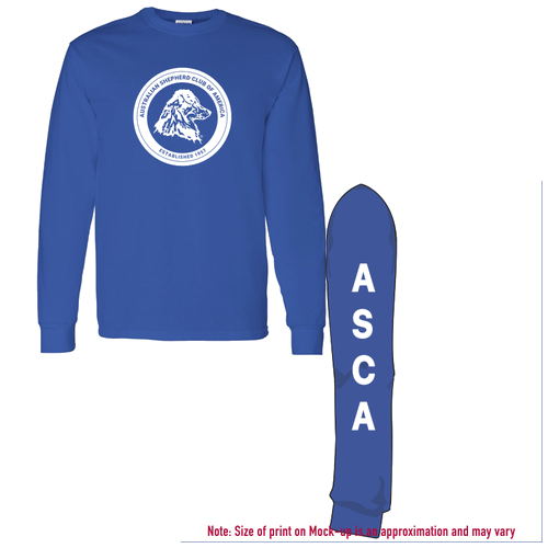 Gildan Heavy Cotton Longsleeve Basic T-Shirt -- Royal