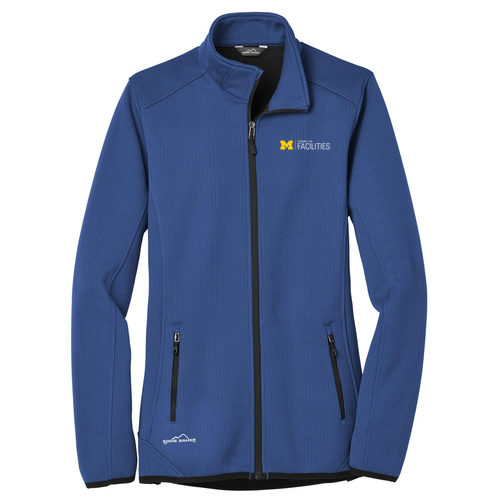 Ladies Eddie Bauer Dash Full-Zip Fleece Jacket -- Cobalt Blue