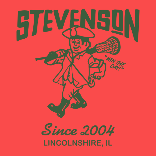 Comfort Colors Patriot Long Sleeve Tee -- Watermelon