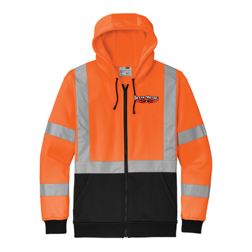 Cornerstone Fleece Full Zip Hoodie -- Safety Orange