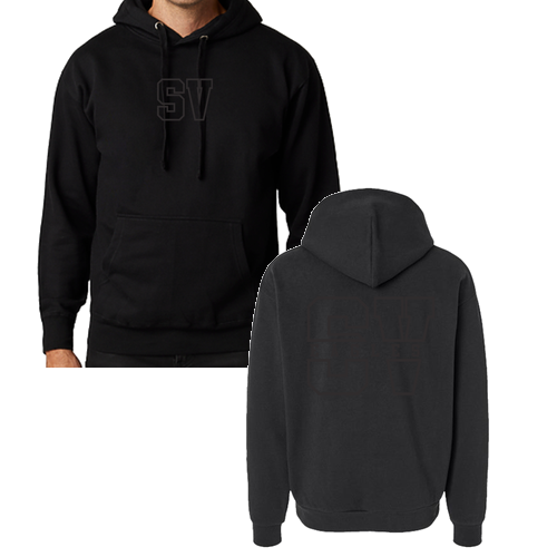 Southern Valley Eagles Adult Hoodie -- Black