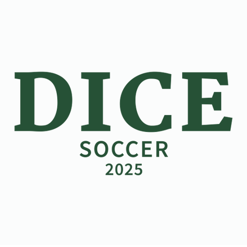 Dice Soccer Ladies T-Shirt -- White