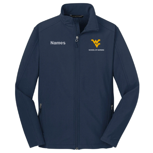 Port Authority Core Soft Shell Jacket -- Dress Blue Navy