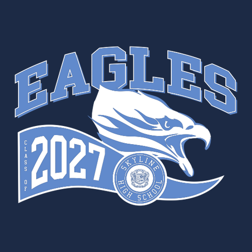 Gildan Heavy Cotton Basic T-Shirt -- Navy, Juniors