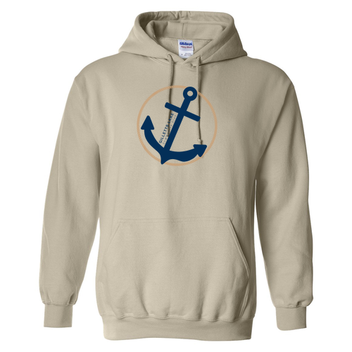 Gildan Heavy Blend Hooded Sweatshirt -- Sand