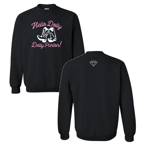 Gildan Heavy Blend Crew Neck Sweatshirt -- Black